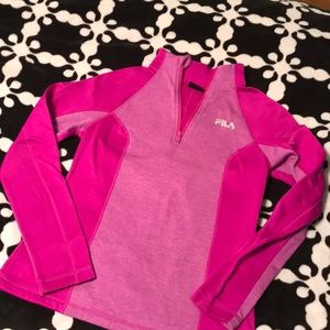 Women’s small FILA fleece pullover